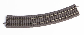 PIKO 55413 - H0 - Gebogenes Gleis mit Bettung R3 484 mm